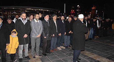Kayseri'de İsrail tarafından öldürülen binlerce Filistinli için gıyabi cenaze namazı kılındı