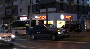 Kdz. Ereğli'de iki araç çarpıştı: 1 yaralı