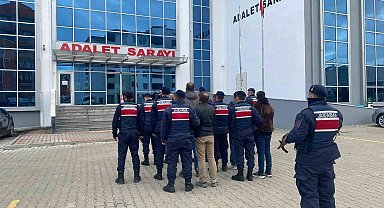 Keşan'da 5 firari hükümlü yakalanarak tutuklandı