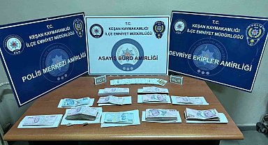 Keşan'da kumar oynadıkları belirlenen 11 kişiye 44 bin 605 TL ceza kesildi