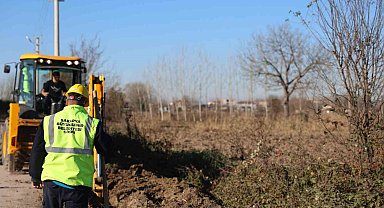 Kesintisiz içme suyu için yeni hat imalatları devam ediyor