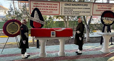 Kıbrıs gazisi Isparta'da son yolculuğuna uğurlandı