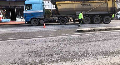 Kilimli'de ekipler sürücüleri denetledi