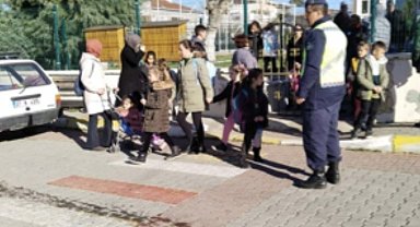 Kırklareli'de okul servislerine denetim