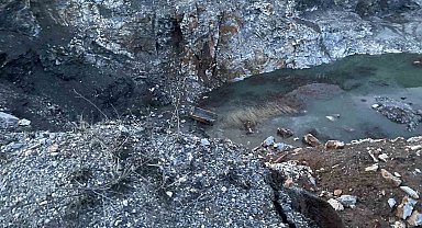 Kırklareli'nde kamyon uçuruma yuvarlandı: 1 yaralı