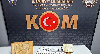 Kırklareli'nde tarih eser kaçakçılığı: 3 gözaltı