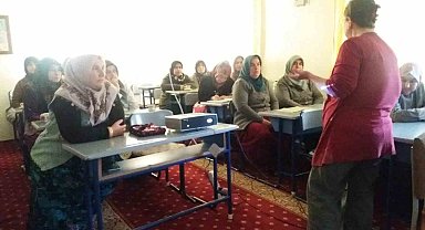 Kırsal alanda kadın girişimciliğin artırılması eğitim verildi