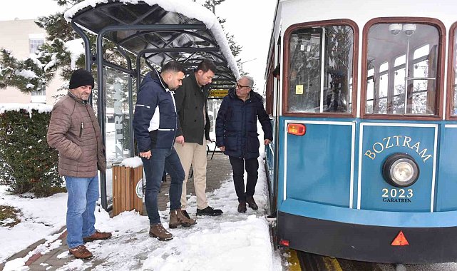 Kırşehir Belediyesi Boztram'ı inceledi