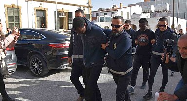 KKTC'de döviz bürosu sahibini öldüren katil zanlıları hakim karşısında