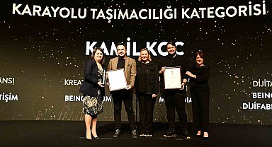 Kâmil Koç'a The ONE Awards'tan ödül