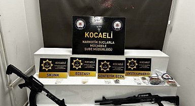 Kocaeli'de uyuşturucu operasyonu: 3 tutuklama