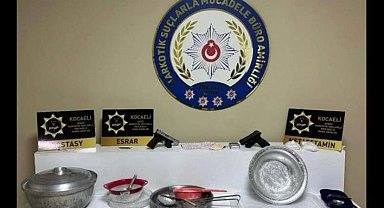 Kocaeli'de uyuşturucu operasyonu: 4 tutuklama