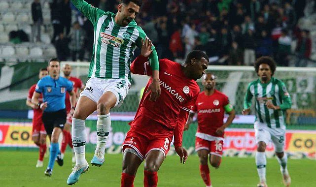 Konyaspor ile Antalyaspor 26. randevuda