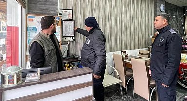 Köşk Belediyesi zabıta ekiplerinden fiyat listesi denetimi
