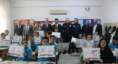 Köyceğiz Yangı İlkokulu'nda yarıyıl karne töreni yapıldı