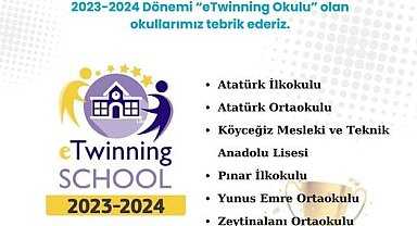 Köyceğiz'de 6 okul eTwinning okulu seçildi
