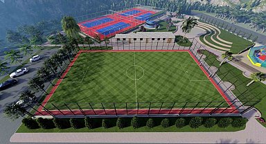 Kozan'a uluslararası standartta yeni tenis kort alanı kurulacak