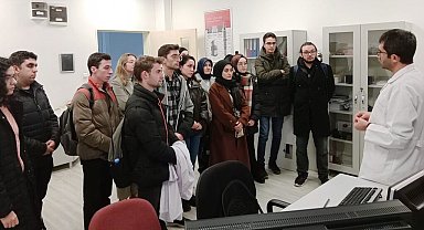 KSBÜ Adli Bilimler öğrencilerinden DPÜ İLTEM'e teknik gezi