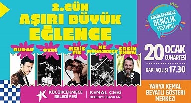 Küçükçekmece'de '3. Gençlik Festivali' için geri sayım başladı