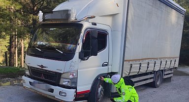 Kurallara aykırı yük taşıyan araçlara ceza