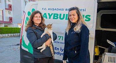 Kuşadası Belediyesi'nin Haybulans'ı 78 bin hayvana müdahale etti