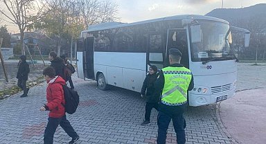 Kuşadası'nda öğrencilere trafik eğitimi verildi