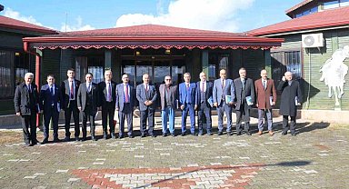 Kütahya İlçe Milli Eğitim Müdürleri toplantısı Gediz ilçesinde yapıldı