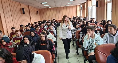 Kütahya Nafi Güral Fen Lisesi ve Ali Güral Lisesinde eğitim çalışması
