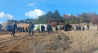 Kütahya Tavşanlı'daki maden ocağında göçük, 1 işçi toprak altında kaldı