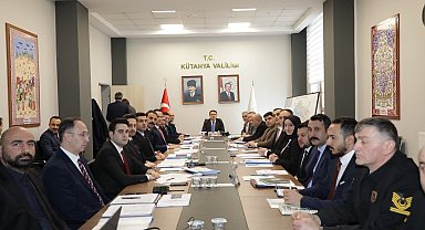 Kütahya'da Asayiş ve Güvenlik Toplantısı gerçekleştirildi