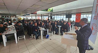 Lapseki'de Kırsal Kalkınma Yatırımlarının Desteklemesi toplantısı düzenlendi