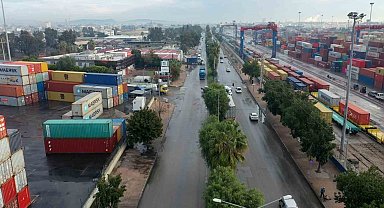 Liman yolu güzergahında trafik güvenliği çalışmaları başladı