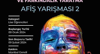 Lise öğrencilerine yönelik "Birlikte Güçlüyüz" temalı afiş yarışması