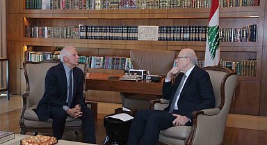 Lübnan Başbakanı Mikati: " Lübnan'da meydana gelecek büyük ölçekli bir bombardıman, bölgeyi kapsamlı bir patlamaya sürükler"