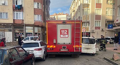 Lüleburgaz'da itfaiyeye hatalı park engeli