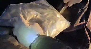 Malatya'da 31 kilo 950 gram skunk maddesi ele geçirildi