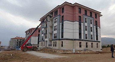 Malatya'daki deprem konutlarında sona doğru