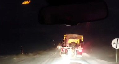 Malazgirt'te ekipler hasta için seferber oldu