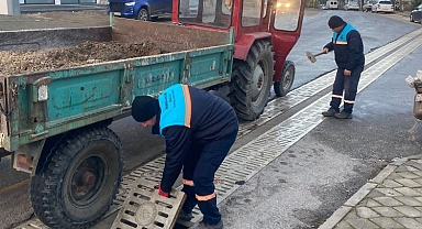 Manisa Salihli’de taşkın önlemleri sürüyor