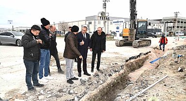 Manisa'da altyapı çalışmaları devam ediyor
