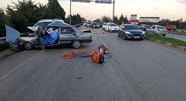 Manisa'da feci kaza: 2 ölü, 1 yaralı