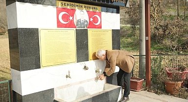 Manisalı şehidin hatırası memleketinde yaşatılıyor