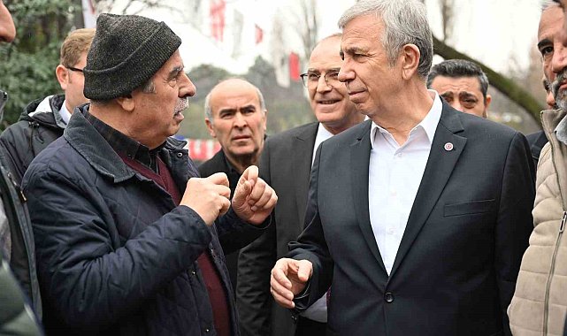 Mansur Yavaş taksici esnafı ile bir araya geldi