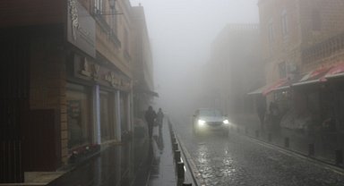 Mardin'de sis etkili oldu