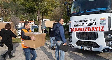 Marmaris Belediyesi'nden ihtiyaç sahibi ailelere destek