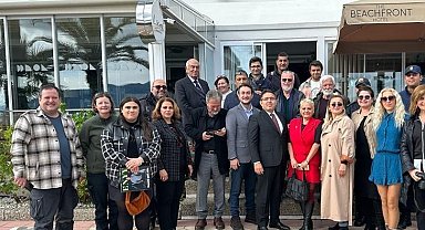 Marmaris Kaymakamı Kaya gazeteciler ile bir araya geldi
