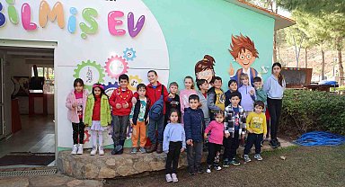 Marmaris'te bilim parkında tatil şenliği