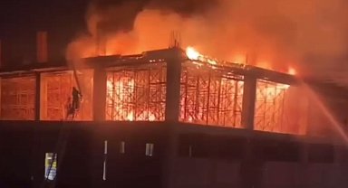 Mersin OSB'de fabrika yangını