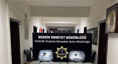 Mersin'de aranan şahıs 23 kilo esrarla yakalandı