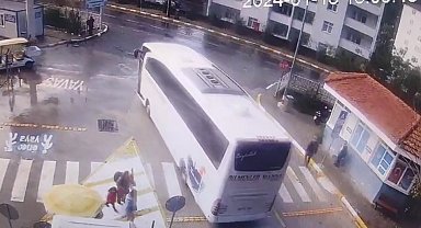 Mersin'de kazaya karışan otobüsün Marmaris otogarındaki görüntüleri ortaya çıktı